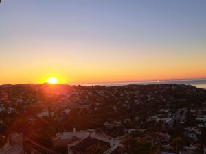atardecer vistas